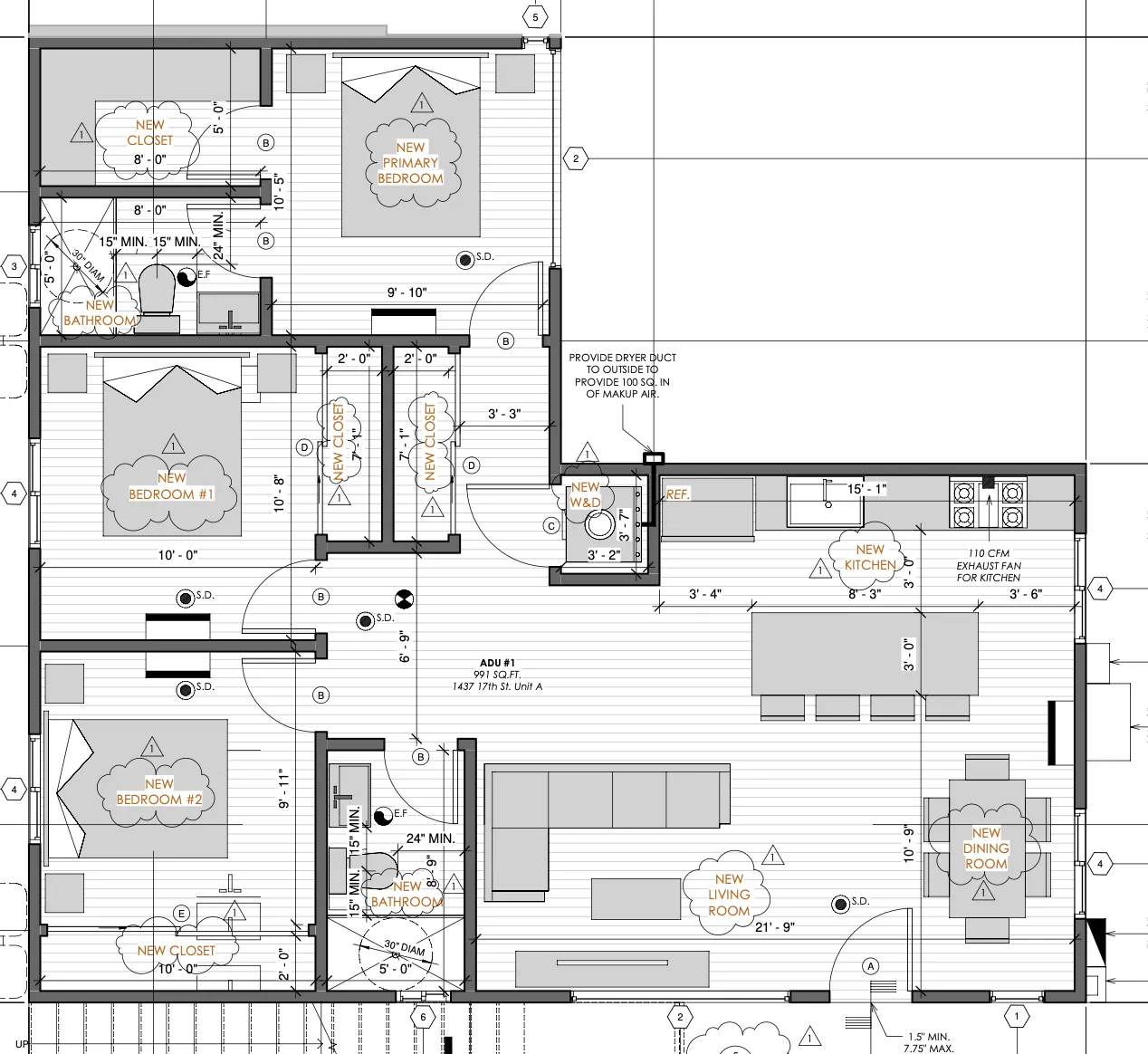 Option G 17th Street floor plan 3