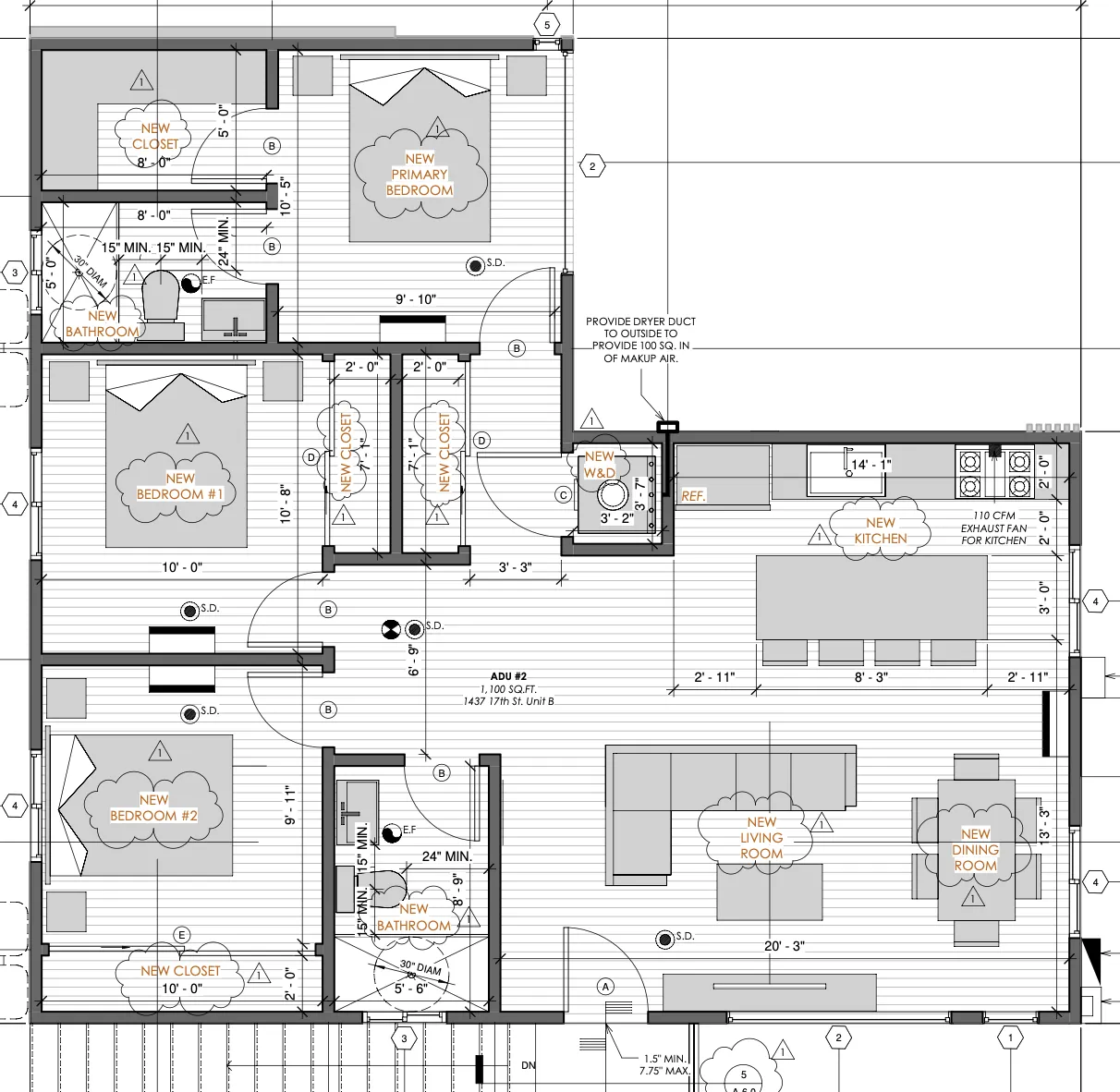 Option G 17th Street floor plan 4