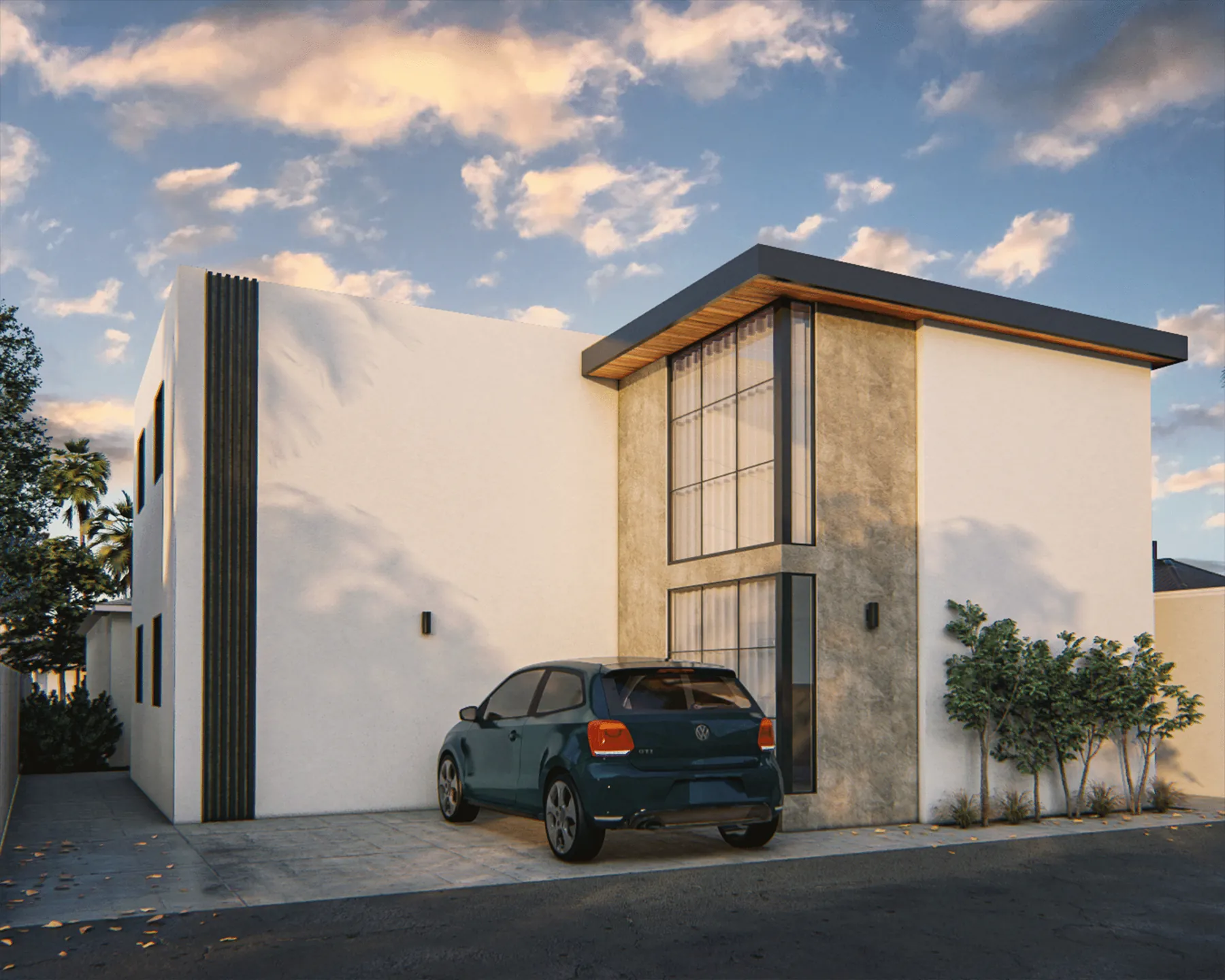 Option G 17th Street design rendering 2