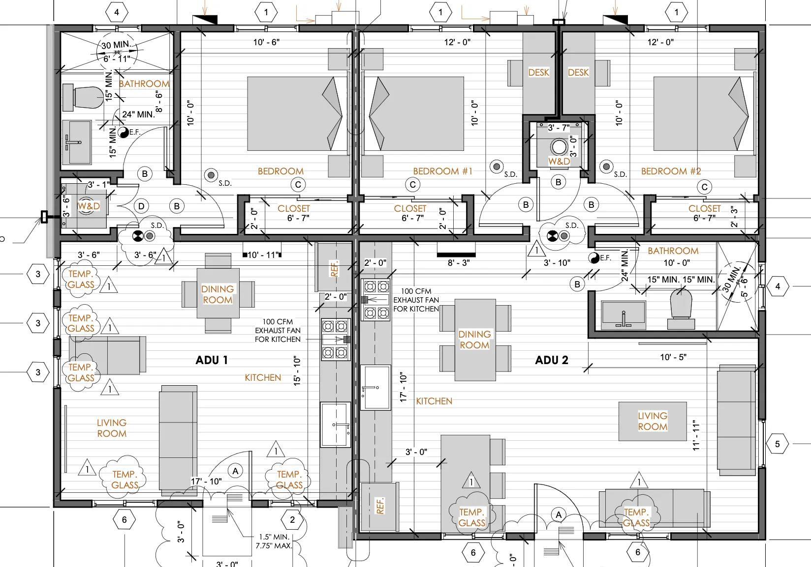 Option F 20th Street floor plan 3