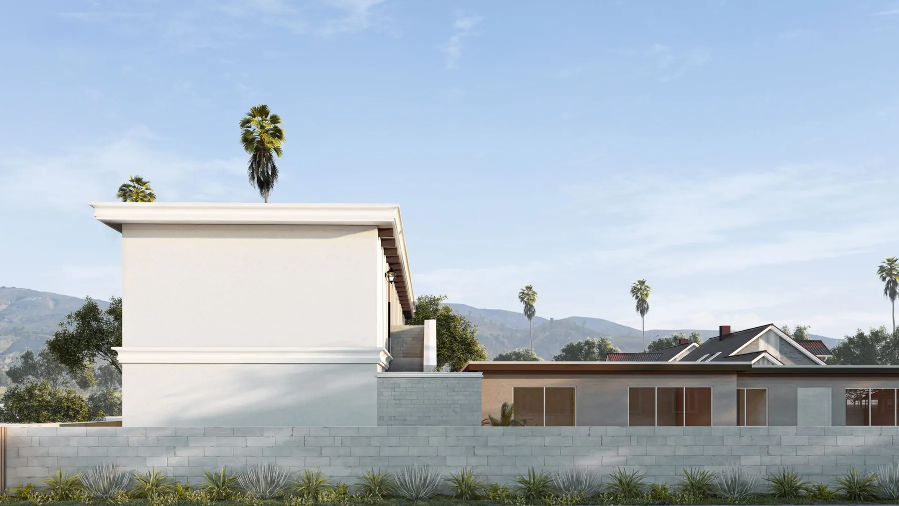 Option H Acacia ADU design rendering