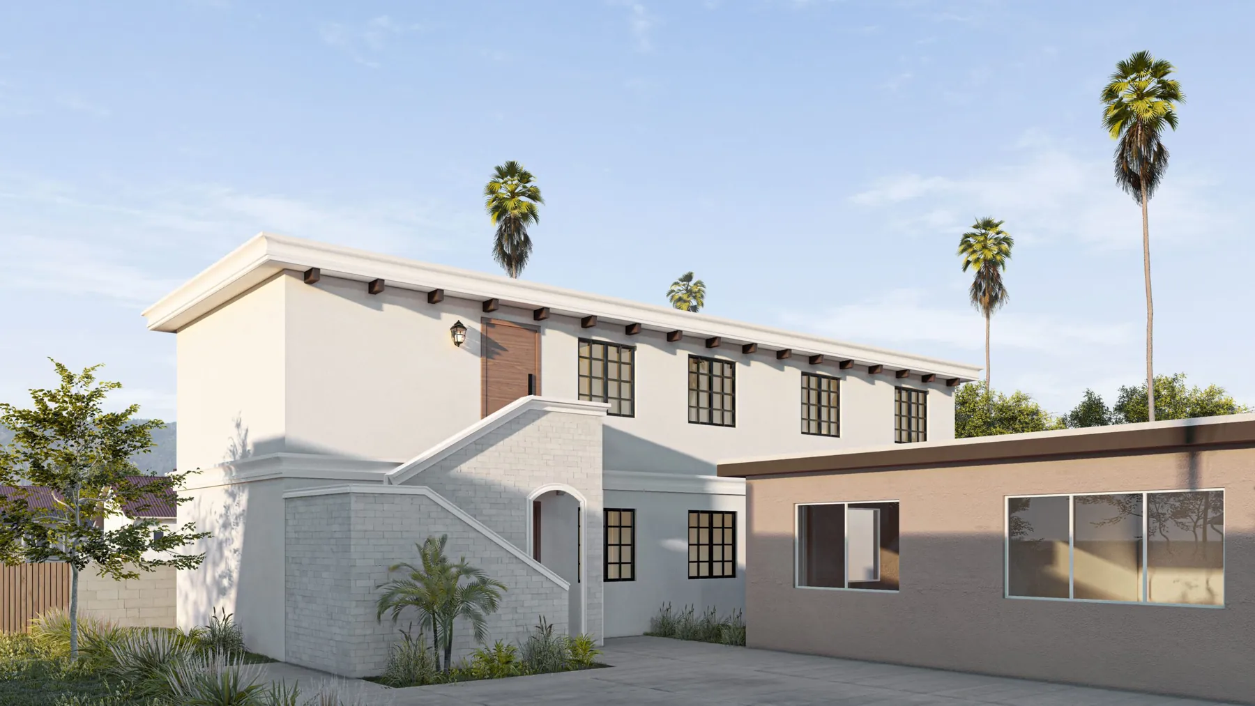 Option H Acacia design rendering 3