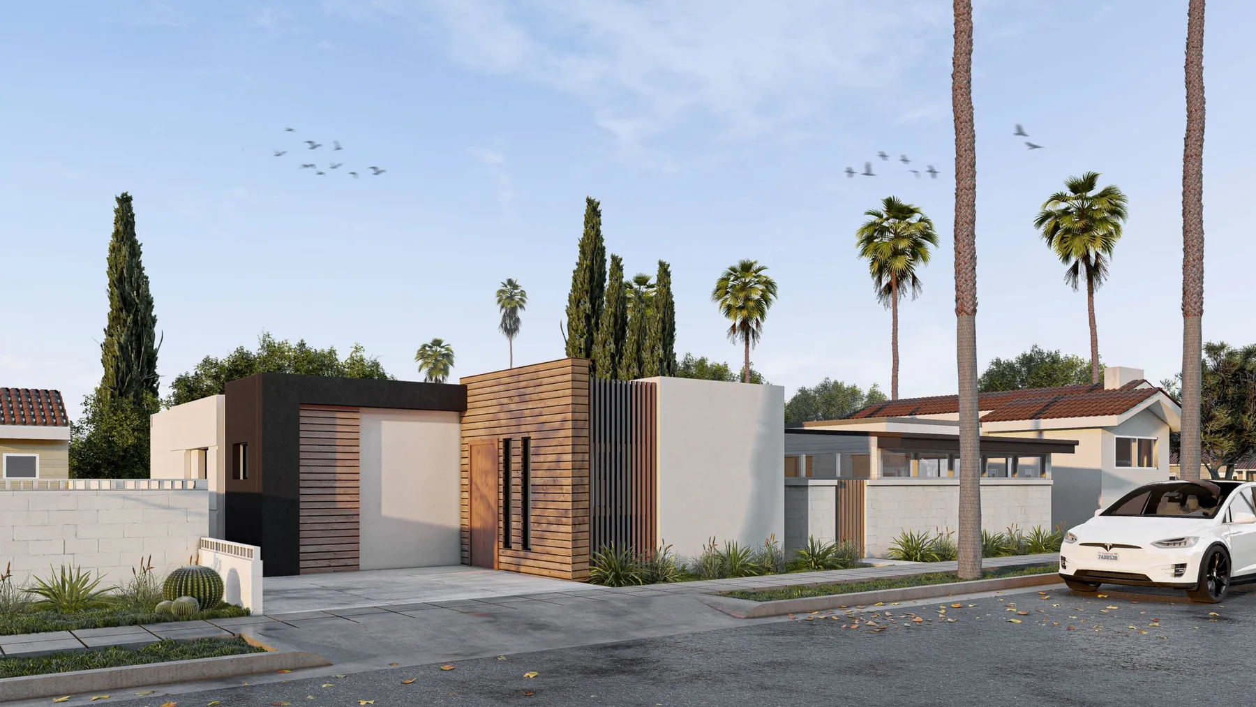 Option I Genevieve design rendering 2