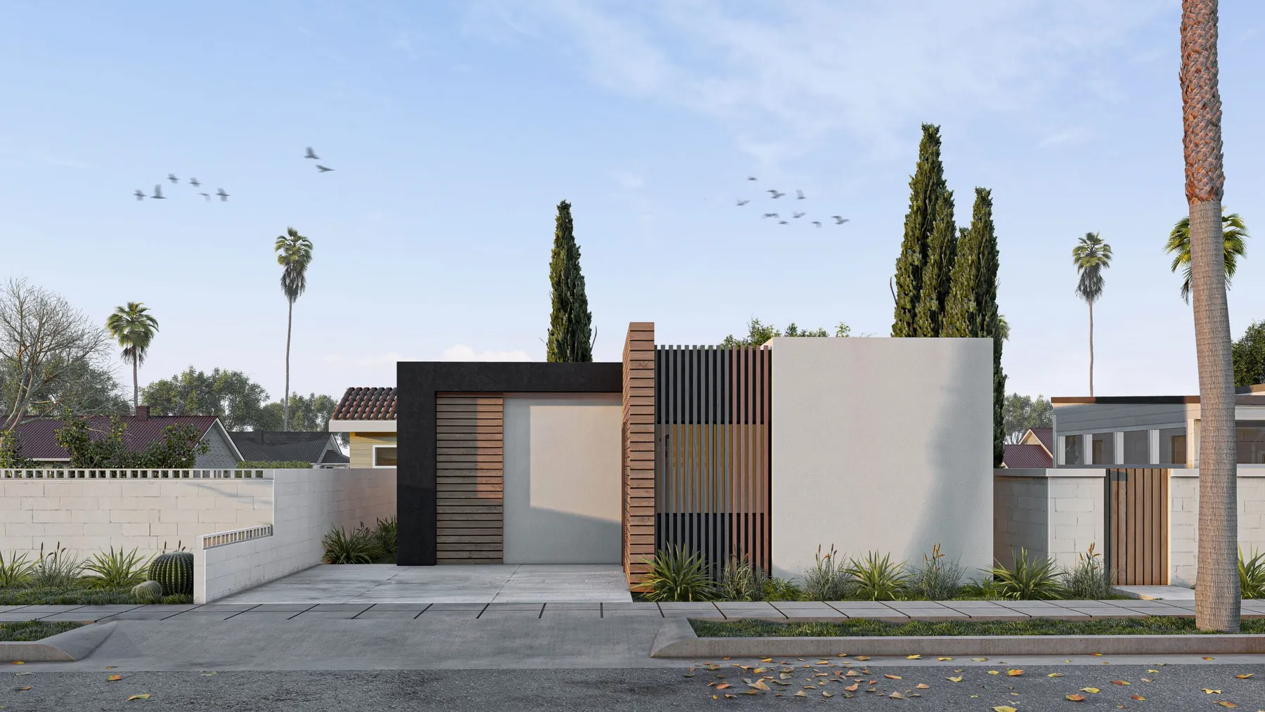 Option I Genevieve design rendering 3