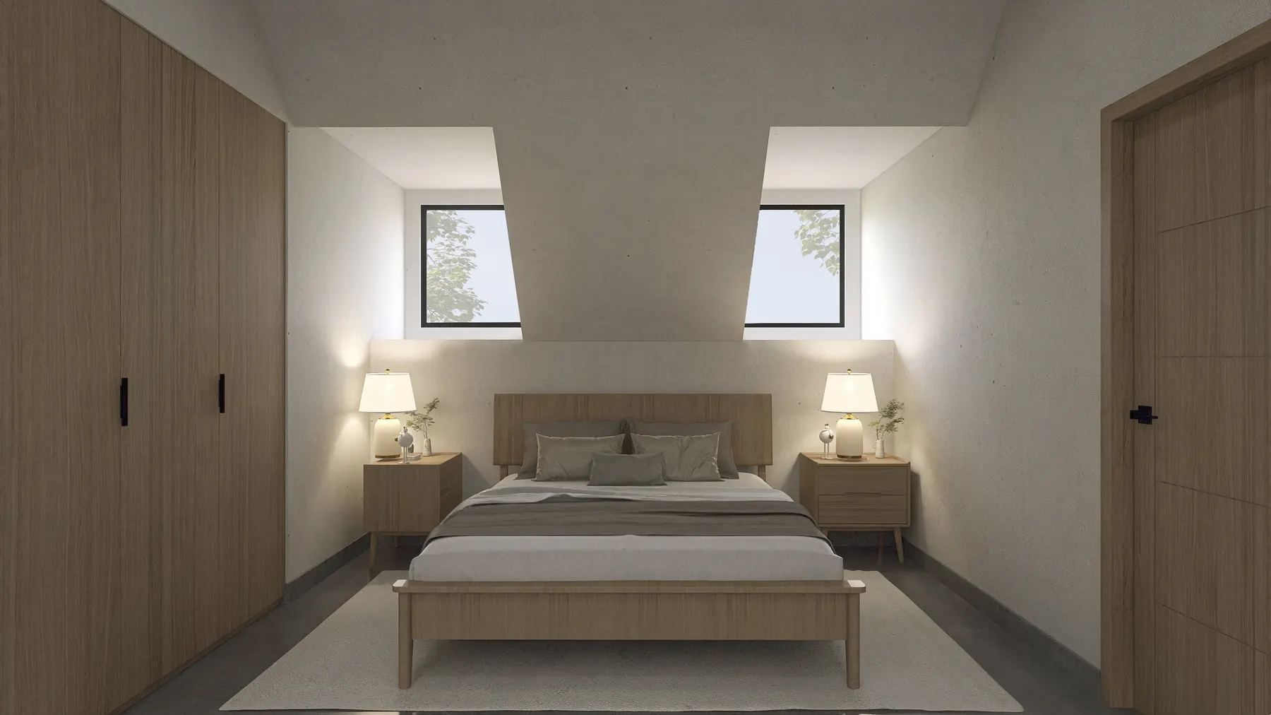 Coeur d’Alene bedroom design rendering 8
