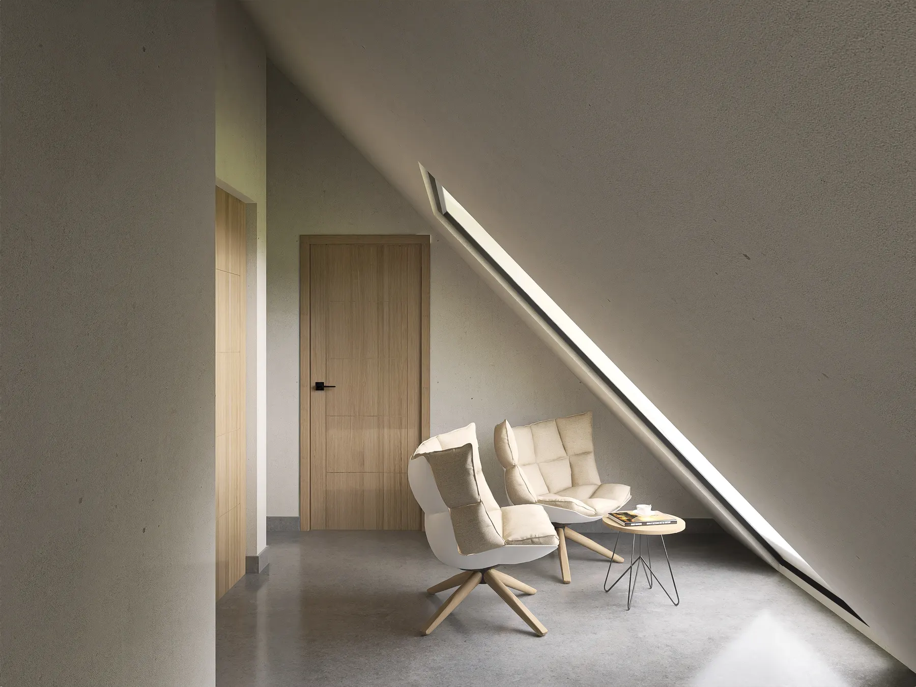 Coeur d’Alene hallway design rendering 11