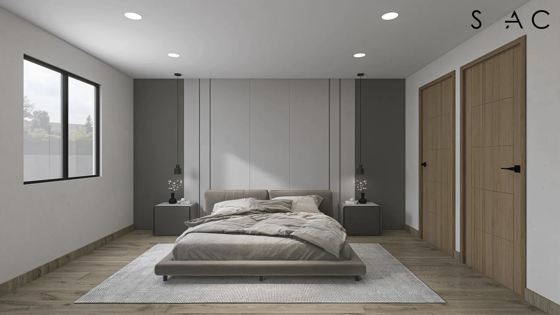 Forma bedroom design rendering 8