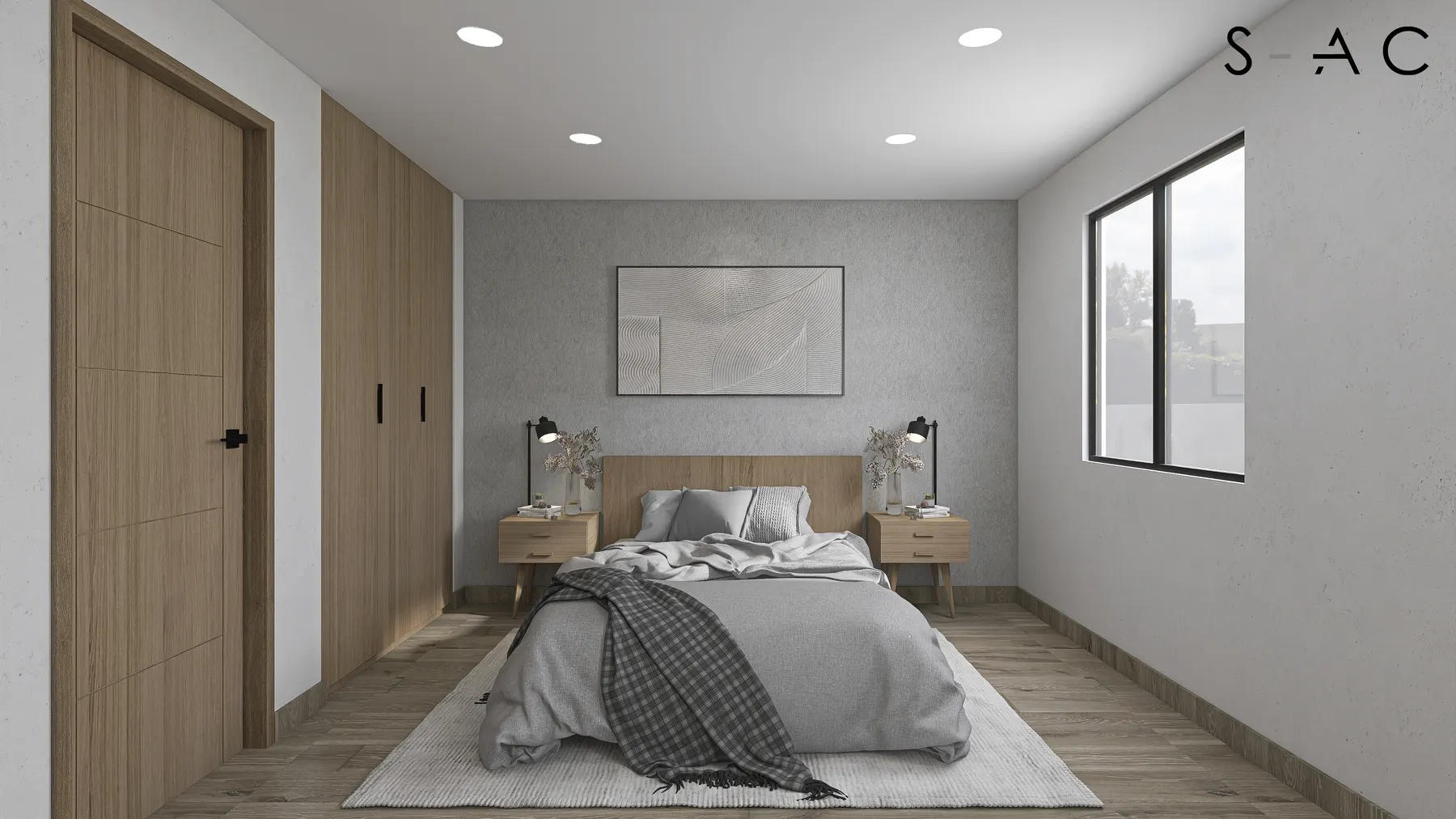 Forma bedroom design rendering 9