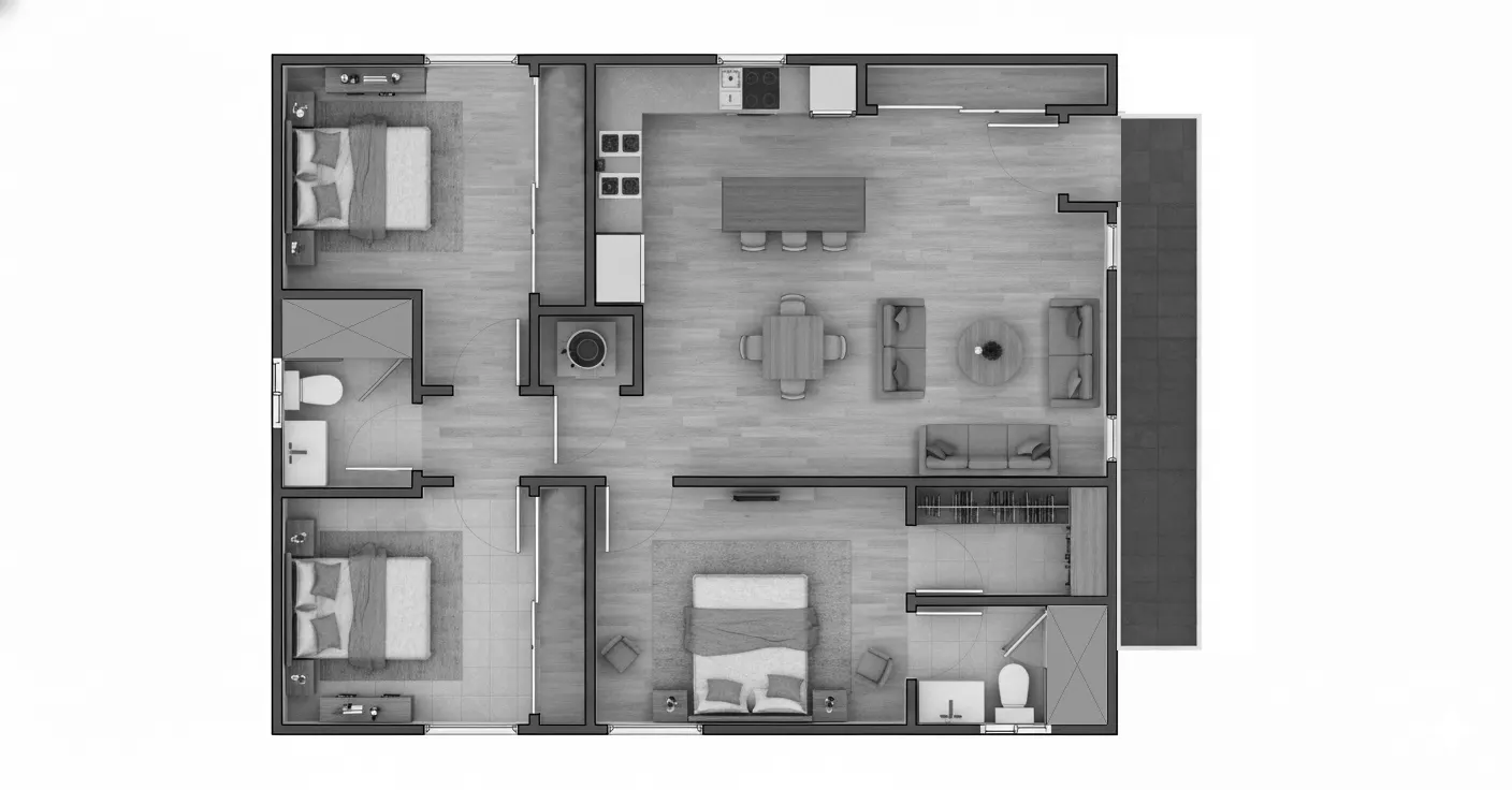 Molino floor plan 7
