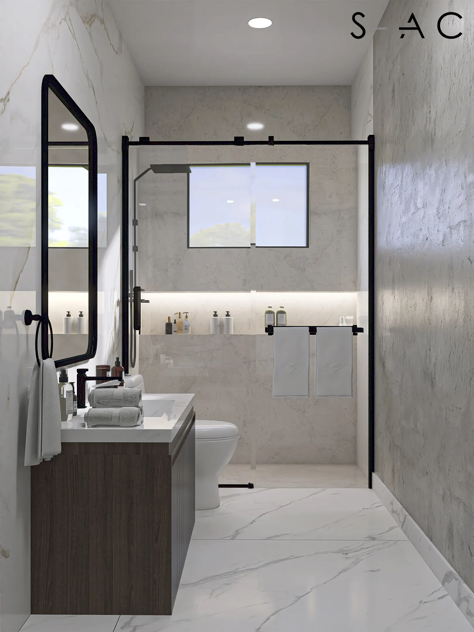 Perlita bathroom design rendering 30