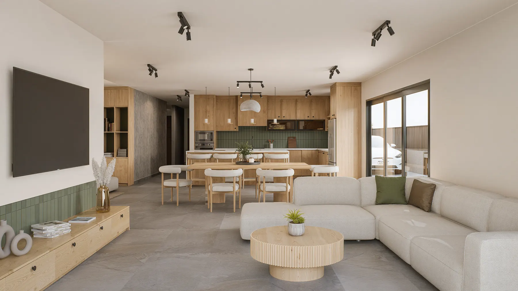 Fair Oaks interior design rendering 4