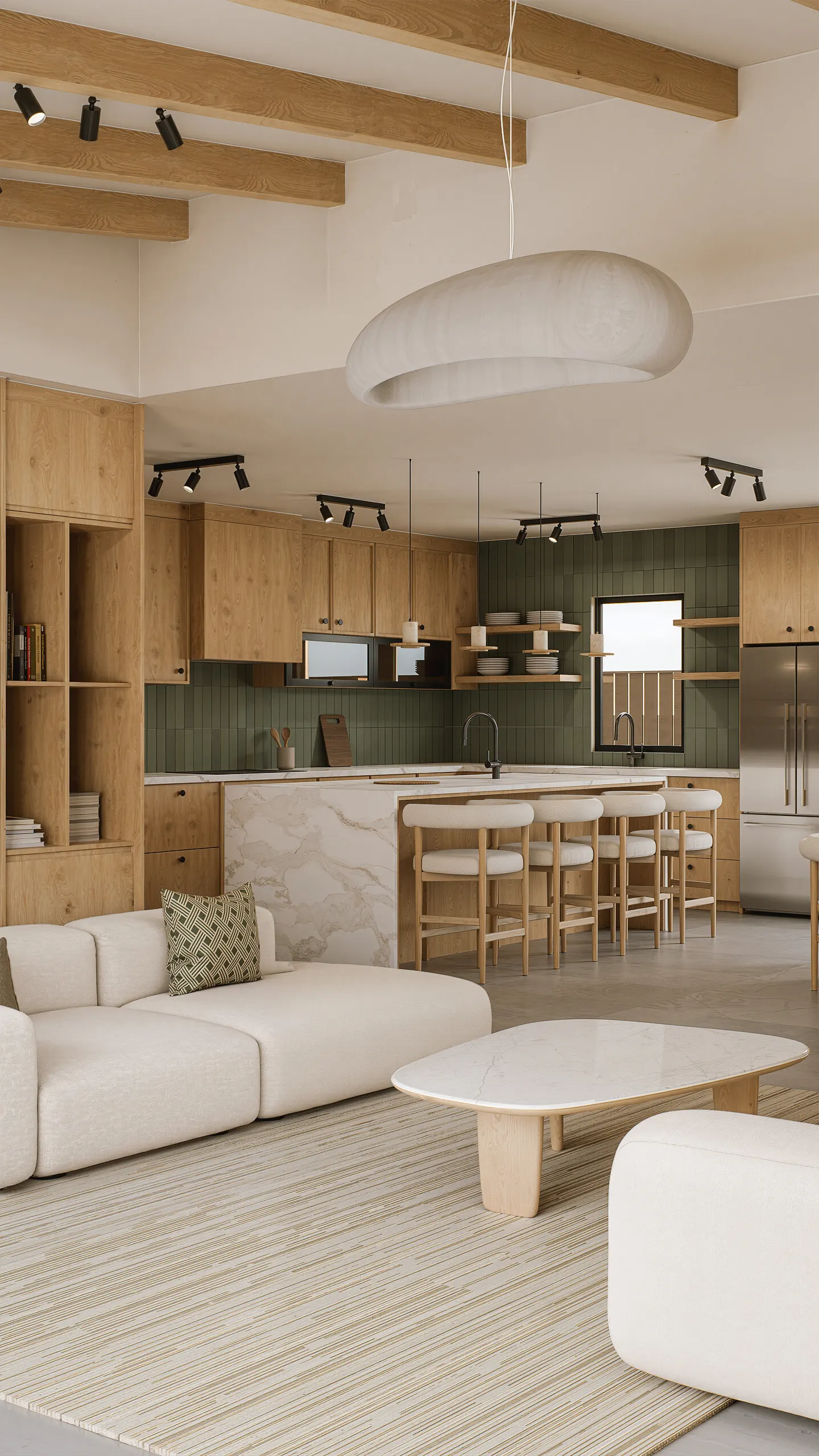 Fair Oaks interior design rendering 7