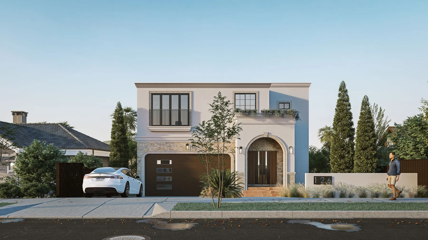Manor design rendering 2