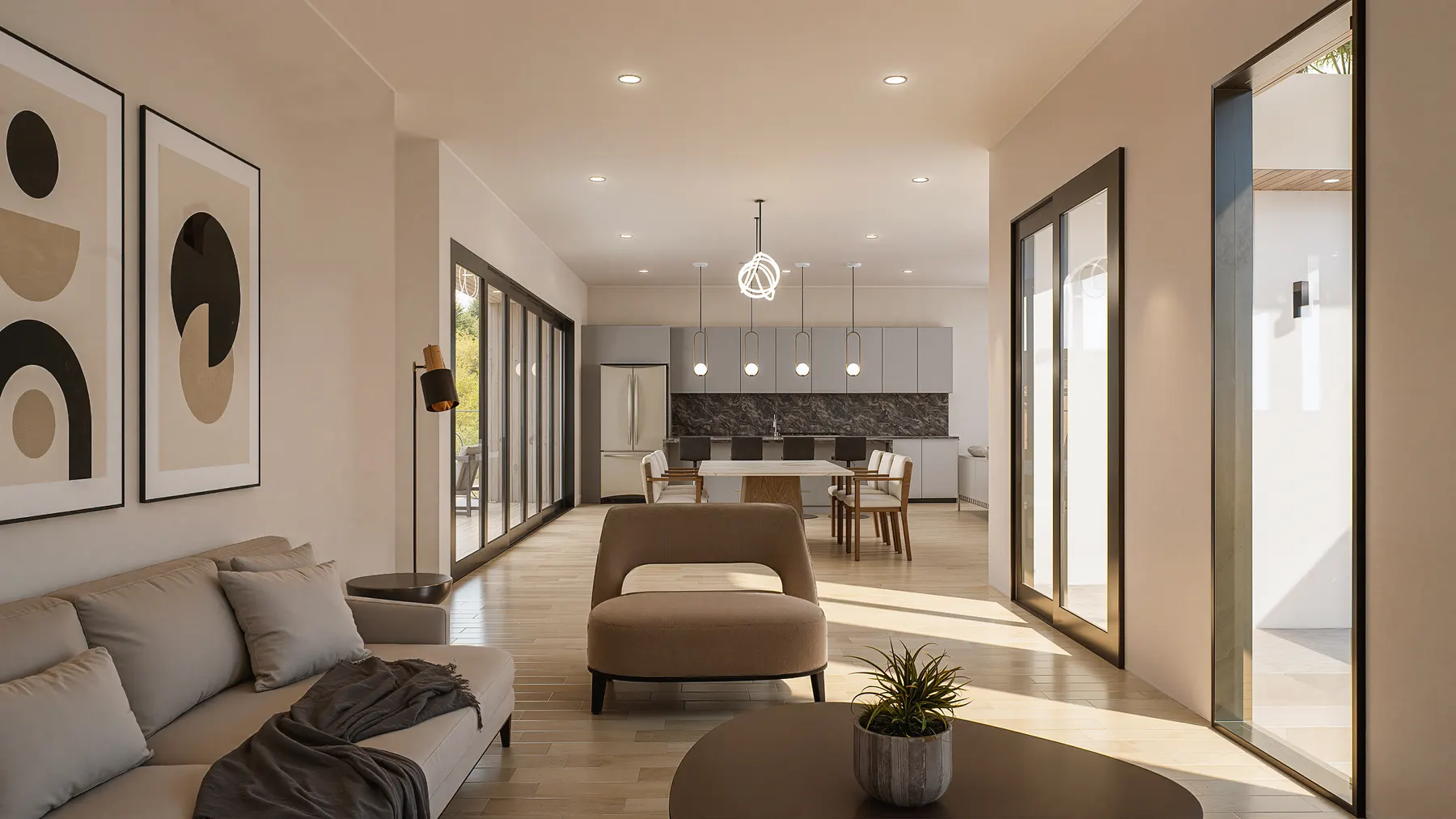 Plaza Rd interior design rendering 14