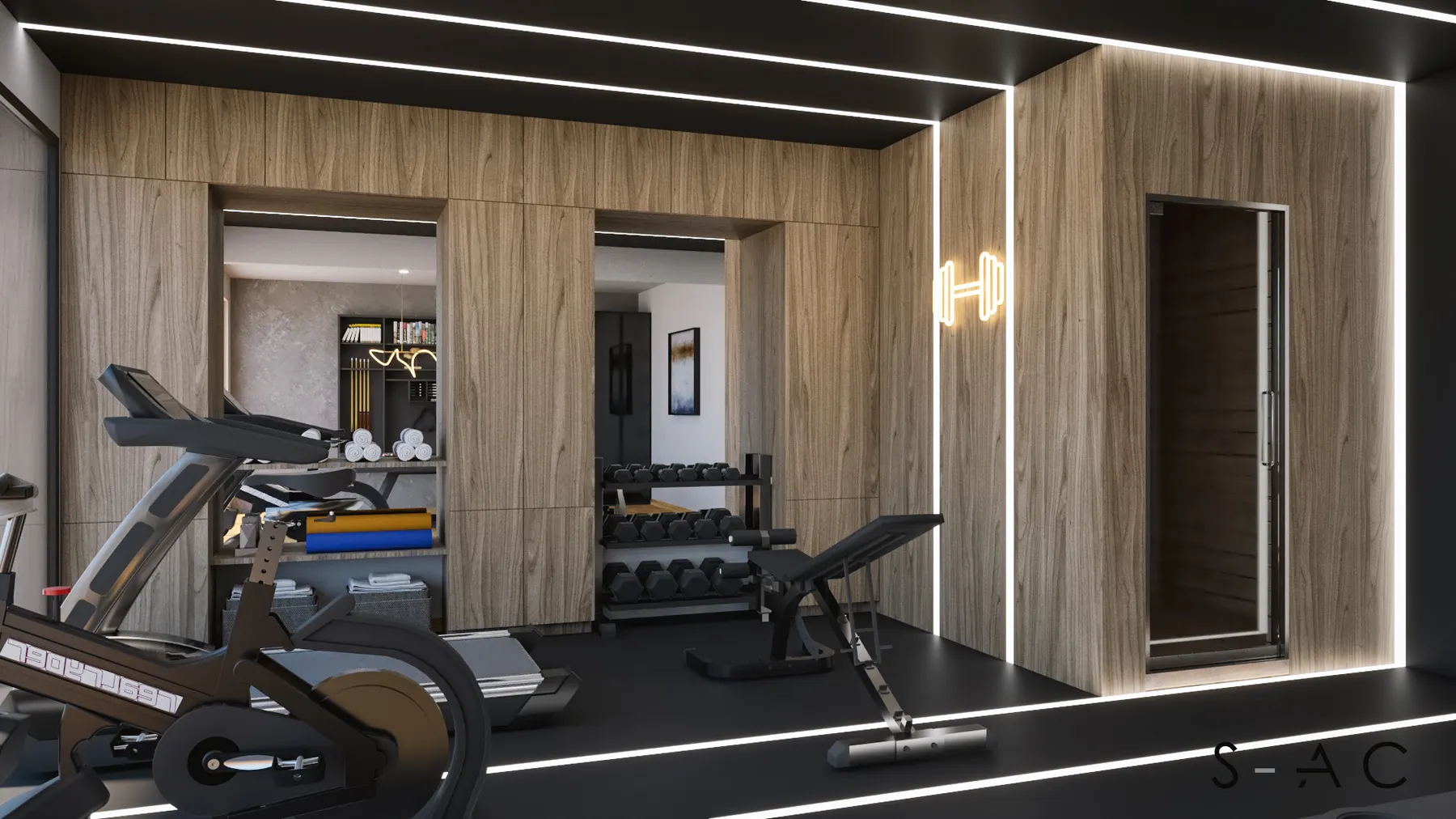 Santiago interior design rendering 18
