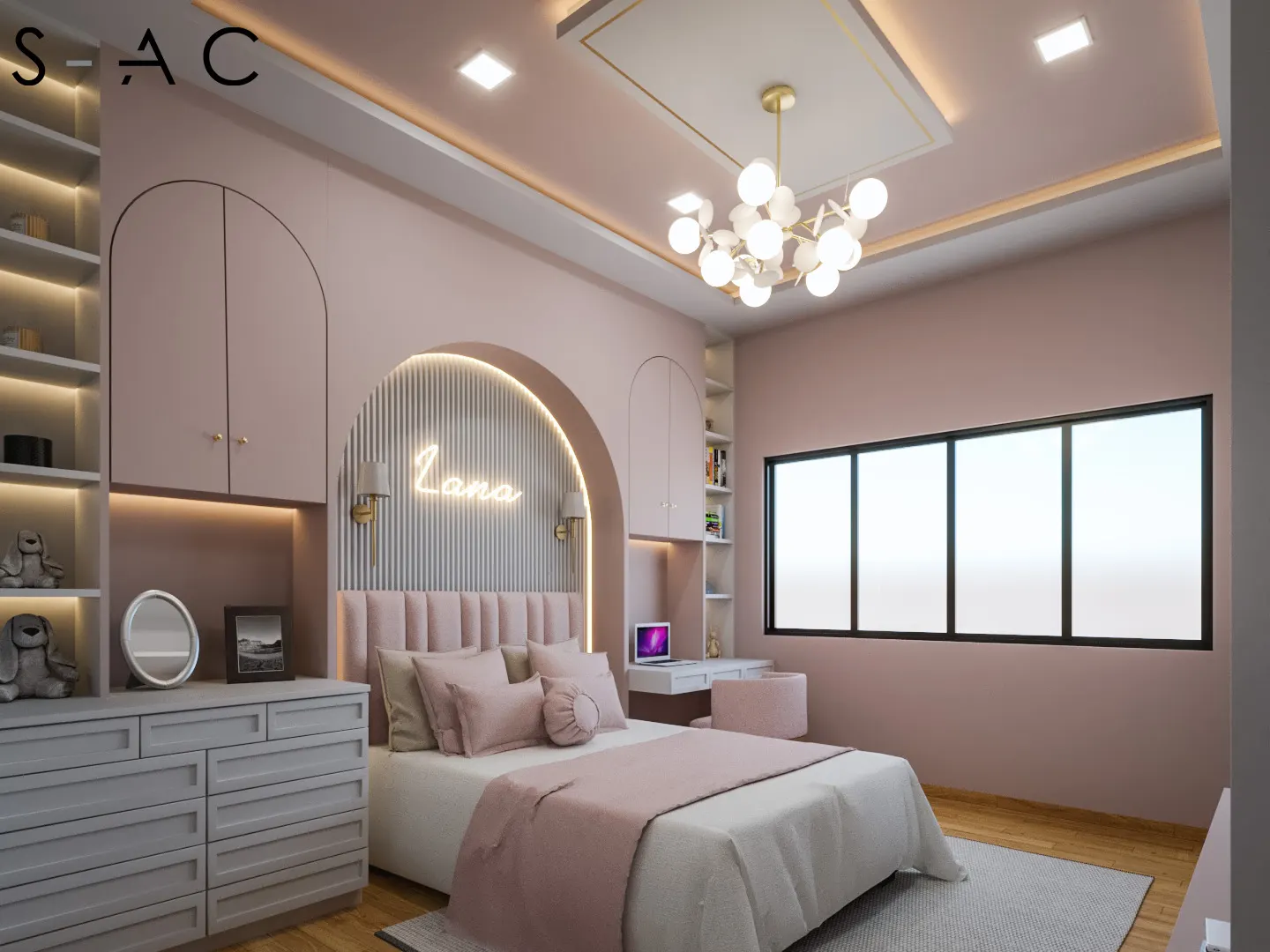 Santiago interior design rendering 23