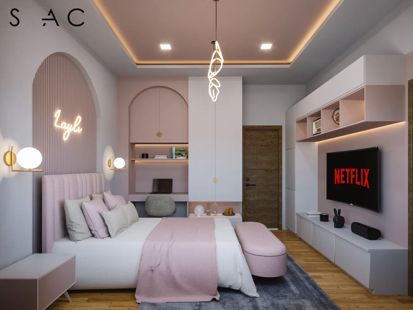 Santiago interior design rendering 24