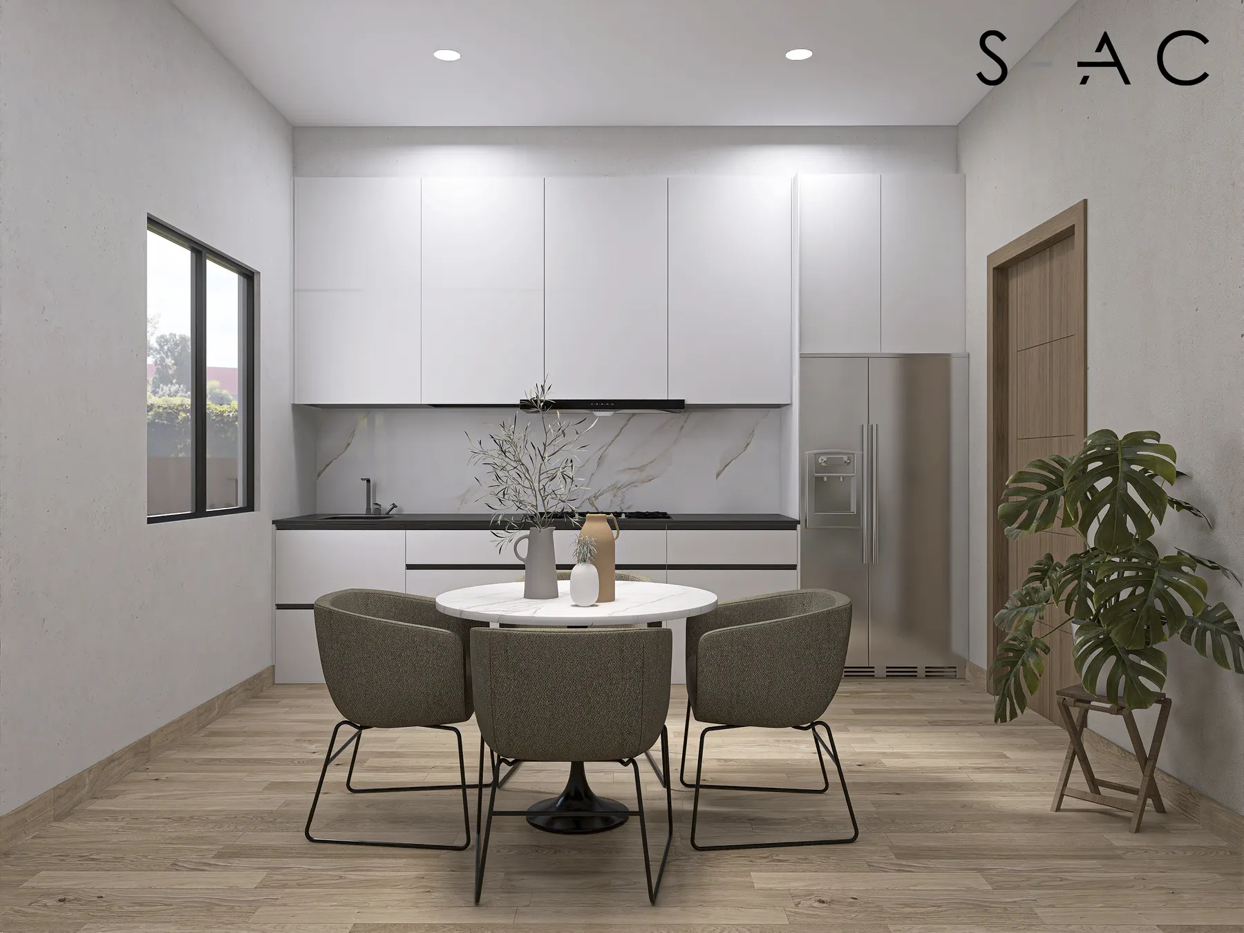 Modus kitchen design rendering 9