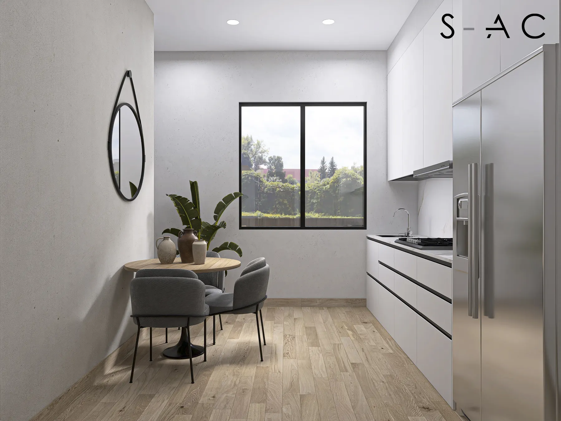 Modus kitchen design rendering 11