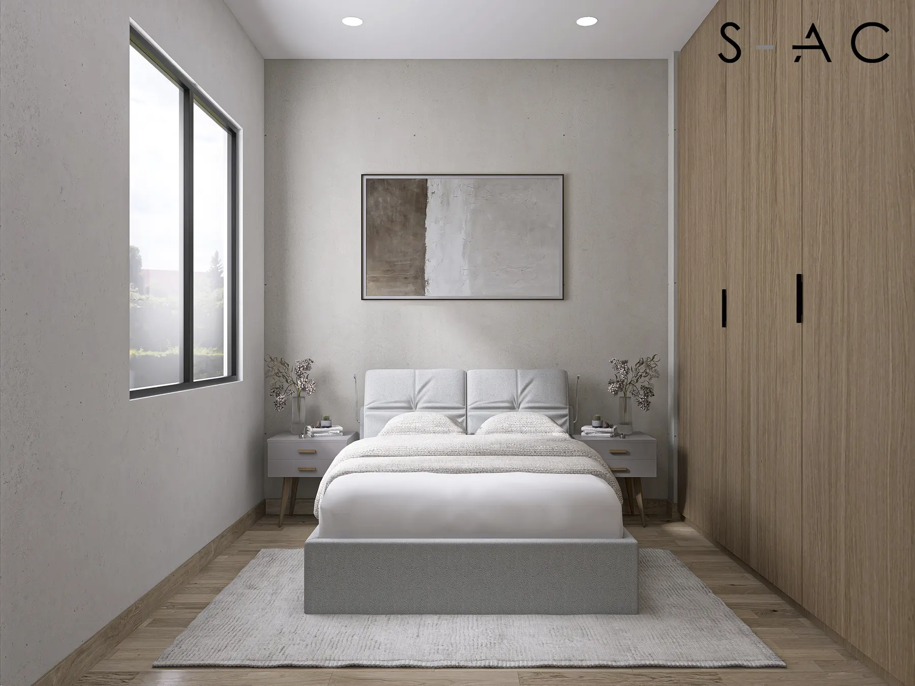 Modus bedroom design rendering 14