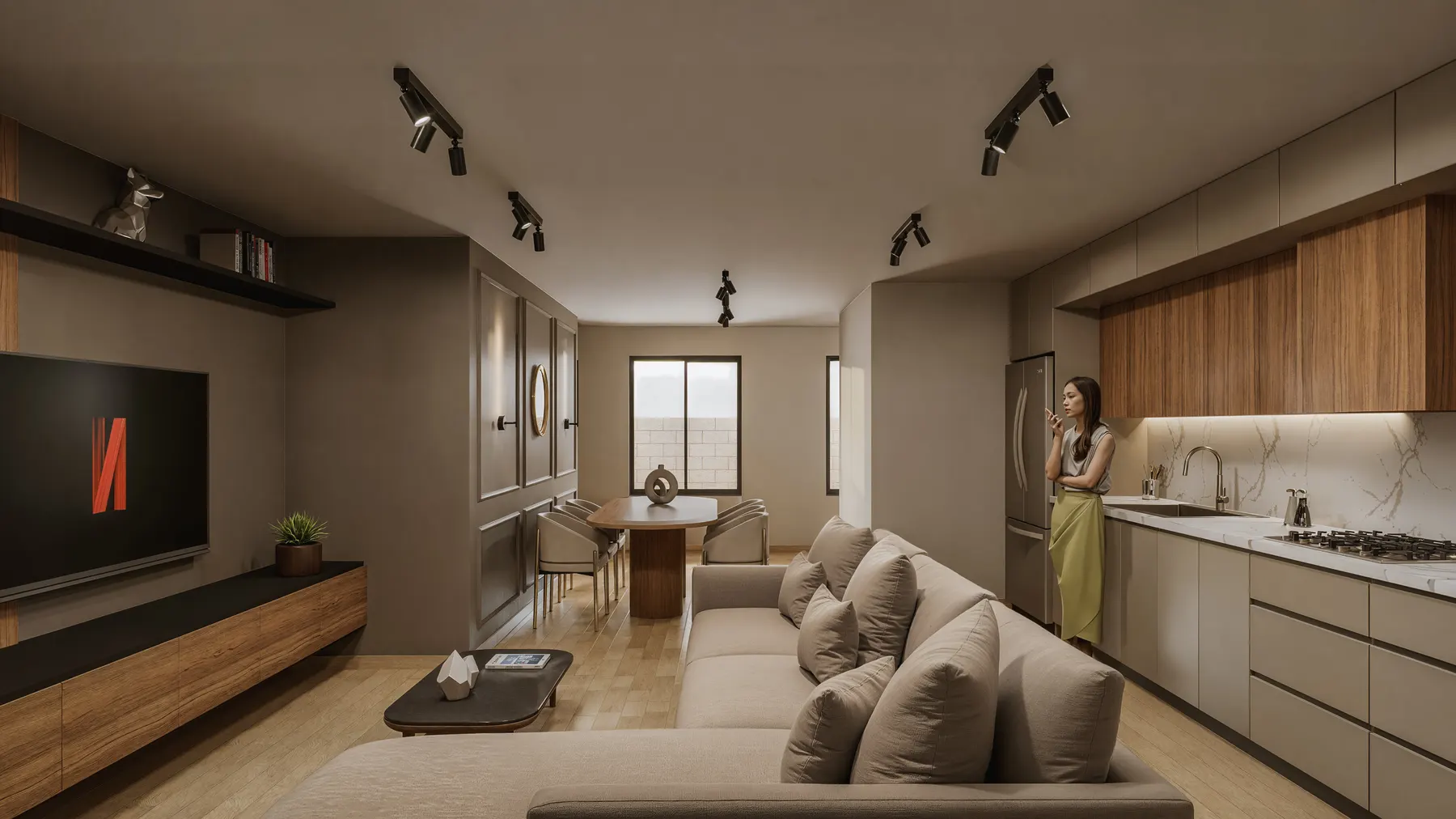 Nexa interior design rendering 17