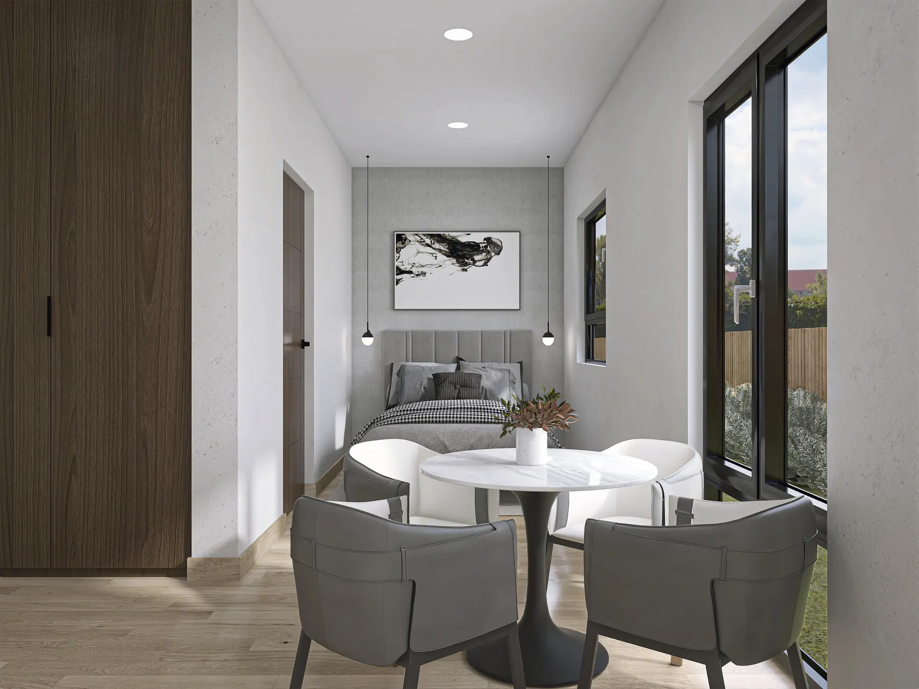 Strata interior design rendering 3